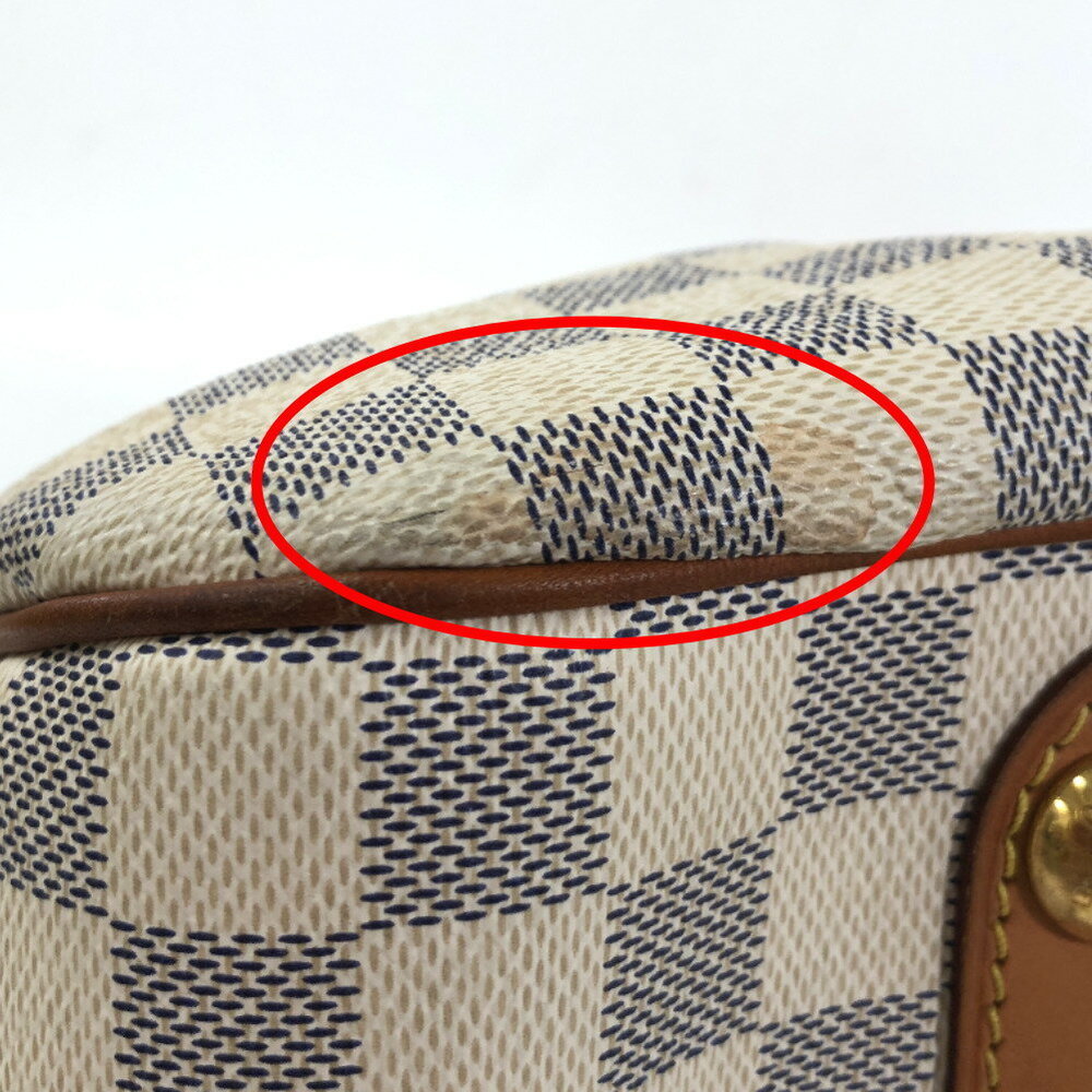 Louis Vuitton Siracusa GM Damier Azur Canvas Shoulder Bag - Picture 13 of 14